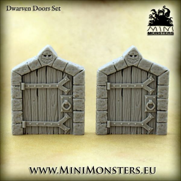 Dwarven Doors SET1