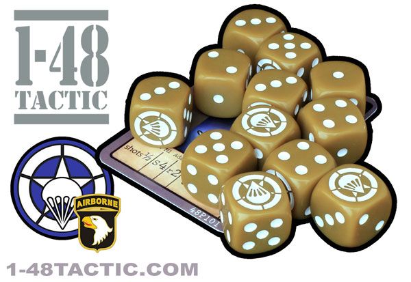 Faction Dice: US Airborne plus limited Card