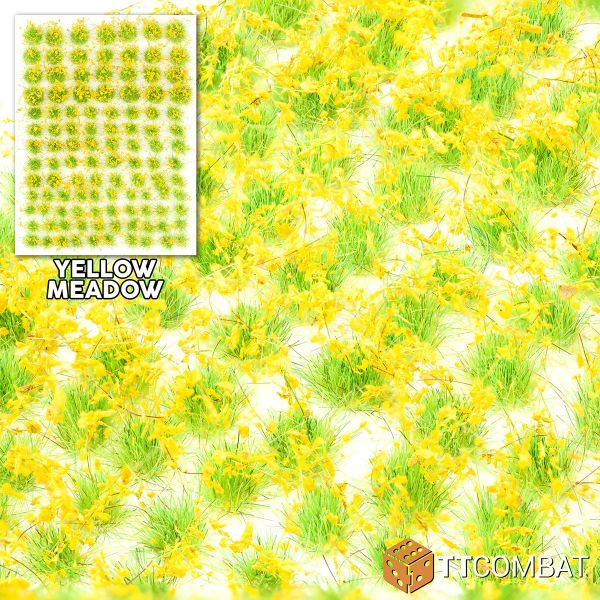 Yellow Meadow Grass Tufts (TTCombat)