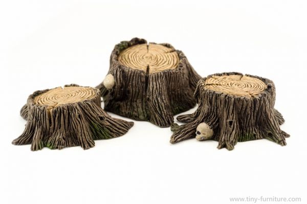 Three stumps - Baumstümpfe