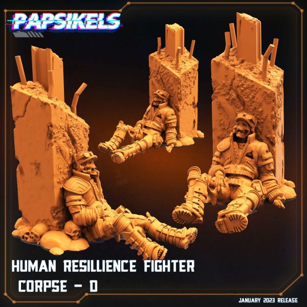 HUMAN RESILIENCE FIGHTER CORPSE D