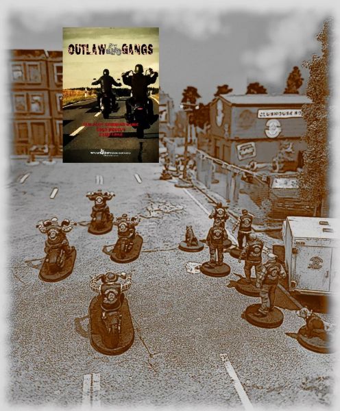 2 Spieler Set: Outlaw Gangs Game (Hardcover) Deutsch